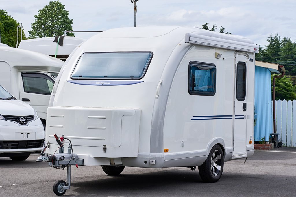 物置/塗装ブースなどに】フランスベッド CARAVELAIR 購入 310 キャンピングトレーラー 状態悪いです